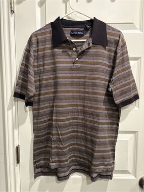 Vintage Lawton Harbor 100% Cotton Collared Shirt Men’s Button Up